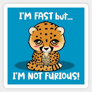 I'm not furious! Sticker